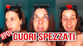 CON 3 CUORI SPEZZATI NON PUOI PIÙ INNAMORARTI 🖤 | #pov completo