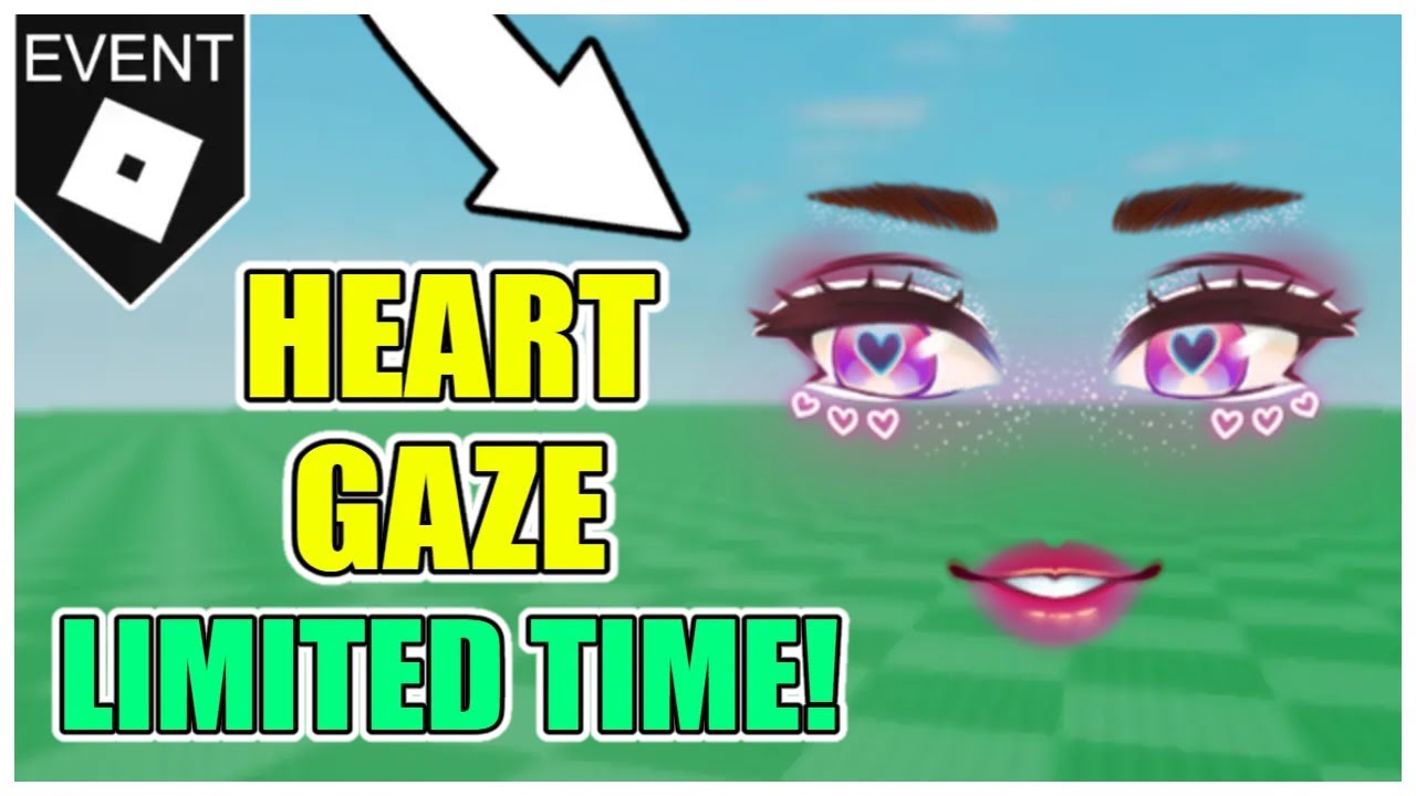 [EVENT] How To Get ZARA LARRSON - HEART GAZE FACE! [ROBLOX] - YouTube