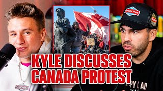 Kyle From NELK On The Canada Protests...