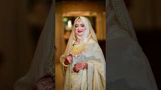 Beautiful bridal look#bridal lehenga#bridal makeup#muslim bridal look#trending #fashion #ytshorts