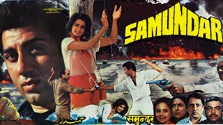 Sunny Deol और लुटेरा गिरिजा शंकर | Samundar (1986) Full Action Movie | Poonam Dhillon, Anupam Kher