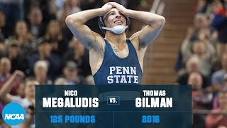 Nico Megaludis vs. Thomas Gilman: 2016 NCAA wrestling title (125 lbs.)