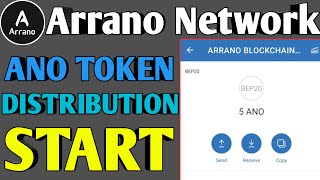 Arrano Network ANO Token Distribution Start Arrano New Announcement~|~Gyanshadow