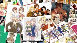 |ENG| Hetalia AMV Timber (2021 closing video)