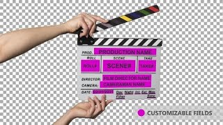 ClapperBoard (Stock Footage)