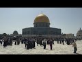 Palestinian worshippers at Al-Aqsa compound for first Friday prayers of Ramadan | AFP