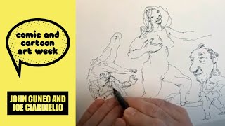 Live Drawing — Uncensored! John Cuneo with Joe Ciardiello