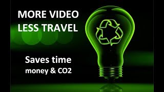 More Video Less Travel - a BBC inspired campaign