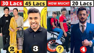 New List Of Top 10 Youtubers in India and Their Monthly Income - A_S Gaming, Sourav Joshi Vlogs
