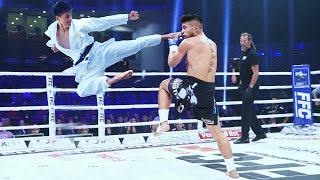 Taekwondo vs Kickboxing | Unbelievable fight