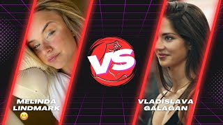 MELINDA LINDMARK vs VLADISLAVA GALAGAN --- showing her biceps ----- WHO WIN??