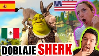 Reacción a SHREK 1: Doblaje Español VS Ingles VS Latino | ¿Español ESPAÑA Mejor?