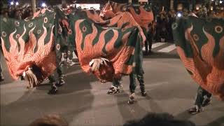 秋の高山祭り　獅子舞