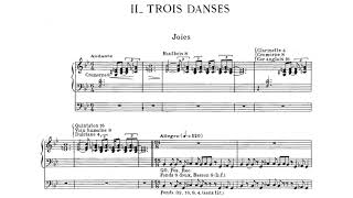 Jehan Alain - Trois Danses (Score video)