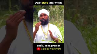 சாப்பிட்ட பின் தூங்கலாமா கூடாதா ? #vallalar #வள்ளலார் #vallalarvaithyam #vallalarherbale #healthtips