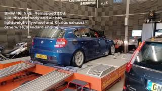 BMW 116 Trophy Build - Dyno test