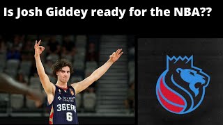Josh Giddey is a flashy, good, all around basketball player