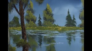 Reflections Made Easy - Wet on Wet - Oil painting