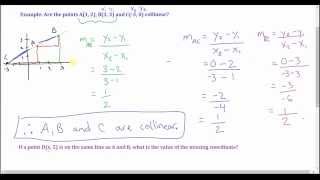 5.3 Collinear Points on a Line