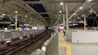 【東急目黒線】多摩川駅2番線 東急新横浜線 相鉄線直通 急行海老名行き5050系5183F 到着