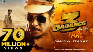 Dabangg 3:  Trailer | Salman Khan | Sonakshi Sinha | Prabhu Deva | 20th Dec'19