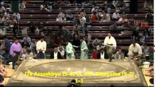 Sumo Aki 2014 Day 12 part 5 Ms - Juryo