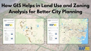 How to Use GIS in Urban Planning and Zoning Decisions #mapog #gis #datavisualization #mapping #city