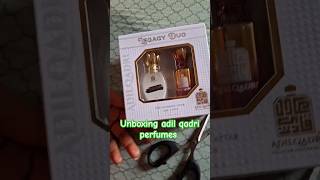 Unboxing adil qadri purfumes..! #tranding #shorts #adilqadri #perfume