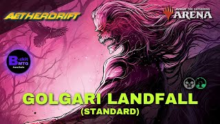 GOLGARI LANDFALL w/Corrick -⚫🟢- Aetherdrift (Standard)(ITA) MTGA by Bizkit