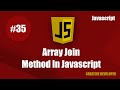 Array join method javascript || Javascript array join method || Array join method || Javascript