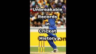unbreakable records in cricket history #top10 #part1 #top10worldfactstv
