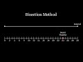 Root Finding: Bisection Method