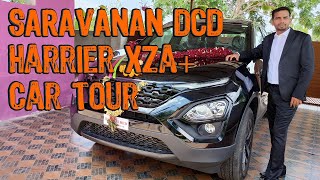 Saravanan DCD Tata Harrier XZA+ Car Tour - Vestige Car Achievement Saravanan Double Crown Director