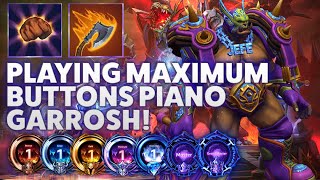 Garrosh Decimate - PLAYING MAXIMUM BUTTONS PIANO GARROSH! - Bronze 2 Grandmaster S1 2023