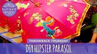 DIY Hipster Parasol - Throwback Thursday - HGTV Handmade