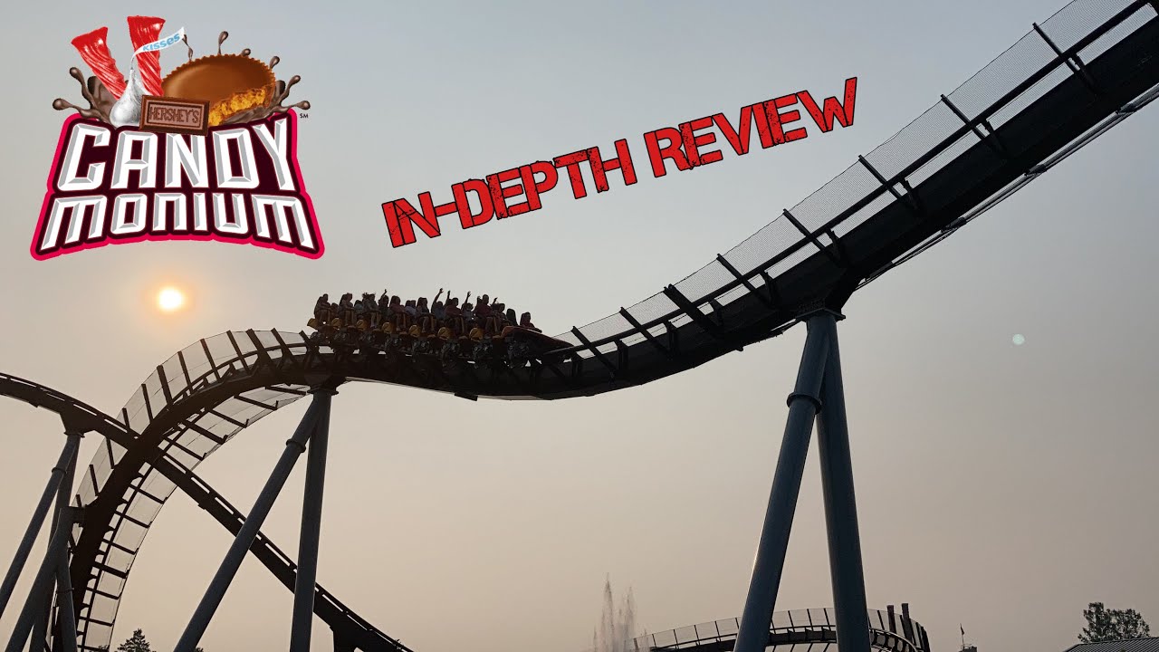 Candymonium Review | Hersheypark B&M Hyper - YouTube