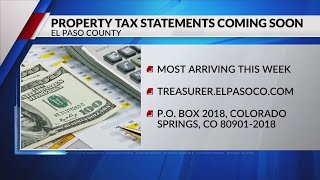 El Paso County 2024 property tax statements coming soon