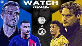 PSG v Dortmund UCL Semi-Finals | LIVE Reaction & Watchalong |  UEFA Champions Le