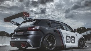 Peugeot 308 Racing Cup sur l'Autodrome de Linas-Montlhéry