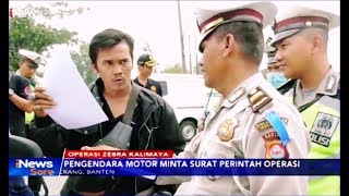 Emosi Diberhentikan saat Razia, Debt Collector Ini Marahi Polisi - iNews Sore 24/10