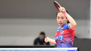 【卓球 Tリーグ公式】石川佳純 木下アビエル神奈川 vs トップおとめピンポンズ名古屋 2021年2月20日（土）ノジマTリーグ2020-2021シーズン ハイライト＆試合後インタビュー