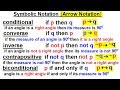 Geometry - Ch. 2: Reasoning and Proofs (3 of 46) Symbolic Notation (Arrow Notation)