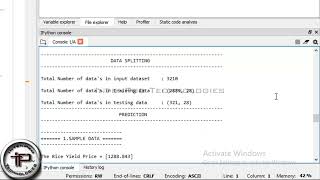 Agriculture Rice Price Prediction in Dataset Using Random Forest Regression Algorithm Using PYTHON