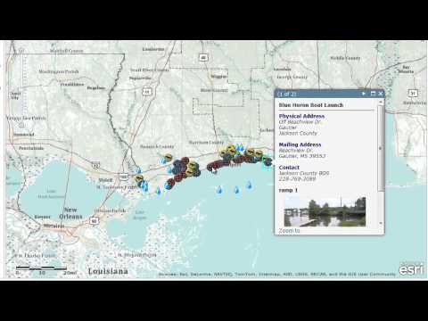 ArcGIS.com: Displaying Pop-up Windows On A Map - YouTube