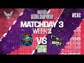 🔴LIVE : MCNC S2 | WEEK 2 DAY 3 | BT24 VS VENOM GRIZZLY