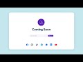 Responsive Coming Soon Page |  Tutorial HTML CSS