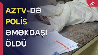 AzTV-də polis özünü güllələyib