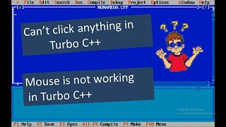 Mouse or Cursor is not working in C++|here is solution|