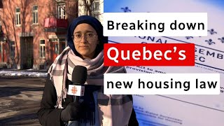 What does Quebec's new controversial housing law mean for tenants?