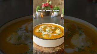 Trending recipe of Paneer Malai Kofta #shorts #recipe #paneer #kofta